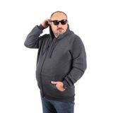 Starbattal 11701 Büyük Beden Antrasit Erkek Sweatshirt