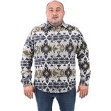 Starbattal 22210 Siyah Büyük Beden Erkek Gömlek