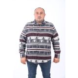 Starbattal 22211 Antrasit Büyük Beden Erkek Gömlek