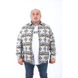 Starbattal 22213 Yeşil Büyük Beden Erkek Gömlek