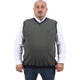 Starbattal 22795 Büyük Beden Haki Erkek Süveter