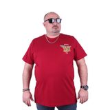 Starbattal 23100 Bordo Büyük Beden Erkek T-shirt