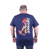 Starbattal 23101 Marin Büyük Beden Erkek T-shirt