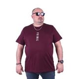Starbattal 23102 Mürdüm Büyük Beden Erkek T-shirt