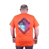 Starbattal 23103 Turuncu Büyük Beden Erkek T-shirt