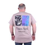 Starbattal 23104 Toprak Büyük Beden Erkek T-shirt