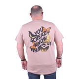 Starbattal 23107 Bej Büyük Beden Erkek T-shirt