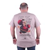 Starbattal 23110 Toprak Büyük Beden Erkek T-shirt