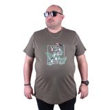 Starbattal 23114 Haki Büyük Beden Erkek T-shirt