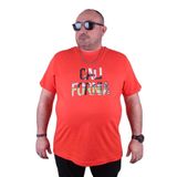 Starbattal 23120 Nar Çiçeği Büyük Beden Erkek T-shirt