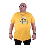 Starbattal 23120 Sarı Büyük Beden Erkek T-shirt