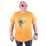 Starbattal 23126 Hardal Büyük Beden Erkek T-shirt
