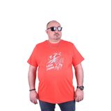 Starbattal 23132 Nar Çiçeği Büyük Beden Erkek T-shirt