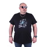 Starbattal 23132 Siyah Büyük Beden Erkek T-shirt
