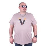 Starbattal 23133 Toprak Büyük Beden Erkek T-shirt