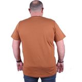 Starbattal 23135 Büyük Beden Vizon Erkek T-shirt