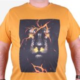 Starbattal 23138 Hardal Büyük Beden Erkek T-shirt