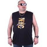 Starbattal 23140 Siyah Büyük Beden Kolsuz Erkek T-shirt