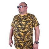 Starbattal 23150 Sarı Büyük Beden Erkek T-shirt