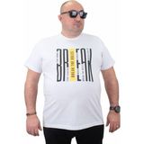 Starbattal 23178 Break Beyaz Erkek T-shirt