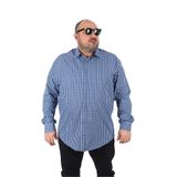 Starbattal 23357 Lacivert Büyük Beden Erkek Gömlek