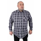Starbattal 23370 Siyah Büyük Beden Erkek Gömlek