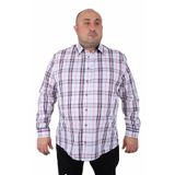 Starbattal 23371 Lacivert Büyük Beden Erkek Gömlek
