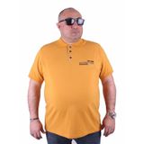 Starbattal 23401 Hardal Büyük Beden Erkek T-shirt