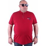 Starbattal 23402 Bordo Büyük Beden Erkek T-shirt