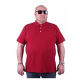 Starbattal 23413 Bordo Büyük Beden Erkek T-shirt