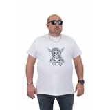 Starbattal 24141 Motor City Beyaz Erkek T-shirt