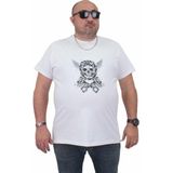 Starbattal 24141 Motor City Beyaz Erkek T-shirt