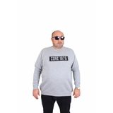 Starbattal 24209 Gri Melanj Sıfır Yaka Erkek T-shirt