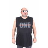 Starbattal 25155 Step Up Level Siyah Kolsuz Erkek T-shirt
