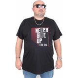 Starbattal 25165 Never Siyah Erkek T-shirt