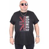 Starbattal 25166 London Siyah Erkek T-shirt
