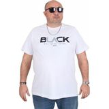 Starbattal 25176 Black Beyaz Erkek T-shirt