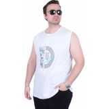 Starbattal 26122 Moving Beyaz Kolsuz Erkek T-shirt