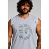 Starbattal 26122 Moving Gri Melanj Kolsuz Erkek T-shirt