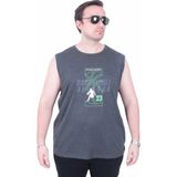 Starbattal 26123 Basketball Antrasit Melanj Kolsuz Erkek T-shirt