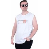 Starbattal 26127 Run Faster Beyaz Kolsuz Erkek T-shirt
