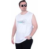 Starbattal 26128 Horizon Beyaz Kolsuz Erkek T-shirt