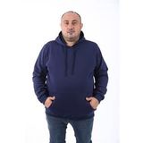 Starbattal Büyük Beden Erkek Basic Sweat Kapüşonlu 11700-73