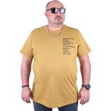 Starbattal Büyük Beden Erkek Baskılı Tişört Beyond Self 23128 Limon10 - 8XL