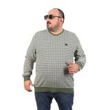 Starbattal Büyük Beden Erkek Bisiklet Yaka Sweatshirt 22715-771