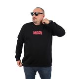 Starbattal Büyük Beden Erkek Sweat Moon 22731 SIYAH