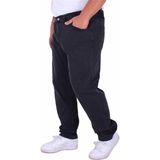Starbattal Büyük Beden Kot Pantolon Power Lycra Madrid 11900 Füme Erkek Rahat Kalıp Örme Kumaş - 62