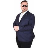 Starbattal Erkek Büyük Beden 4 Drop Blazer Oskar Ceket 500607 Lacıvert - Lacivert - 62
