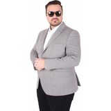 Starbattal Erkek Büyük Beden 4 Drop Blazer Sedef Ceket 500606 Toprak