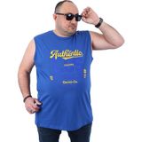 Starbattal Erkek Büyük Beden Atlet Bis Yaka Los Angeles Indigo 22136-2-STD - 2XL - Renkli